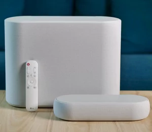 Test LG Eclair QP5 : petite barre de son Atmos & DTS:X cherche grand téléviseur